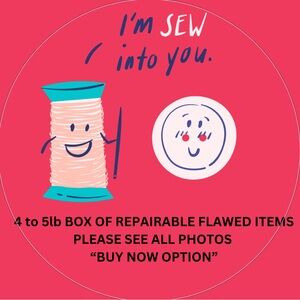 4 to 5lb Box of Repairable Flawed Items For You or RESELL (BOX 3)